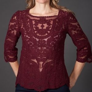 Reiss Embroidered Top